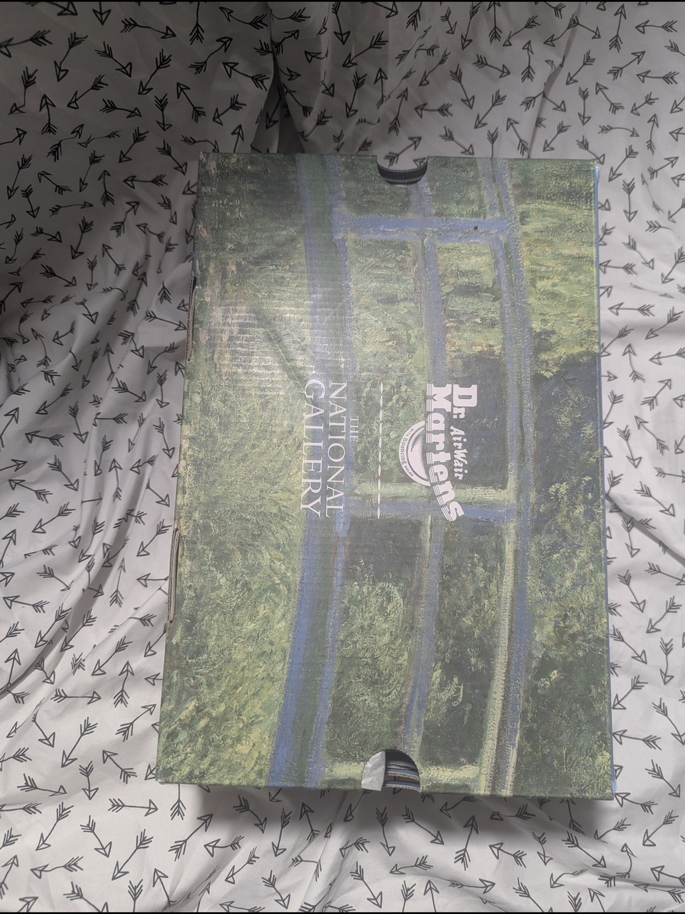Dr. Martens 1462 The National Gallery Monet Water Lily Pond Oxford Shoe - Picture 8 of 10